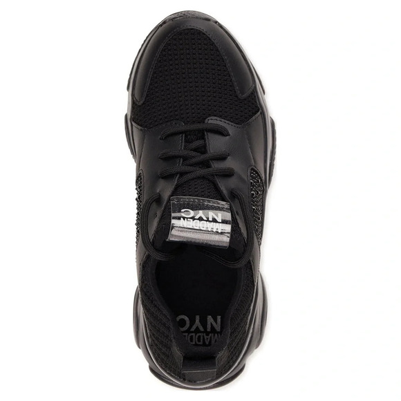 Madden NYC  Vance Women's Bling Rhinestone Athletic Sneakers SZ 6 Luxury - Picture 4 of 13